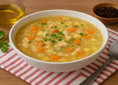 طرز تهیه سوپ بیمارستانی (سوپ مریض) خوشمزه در 5 مرحله ساده طرز تهیه سوپ بیمارستانی (سوپ مریض) خوشمزه در 5 مرحله ساده